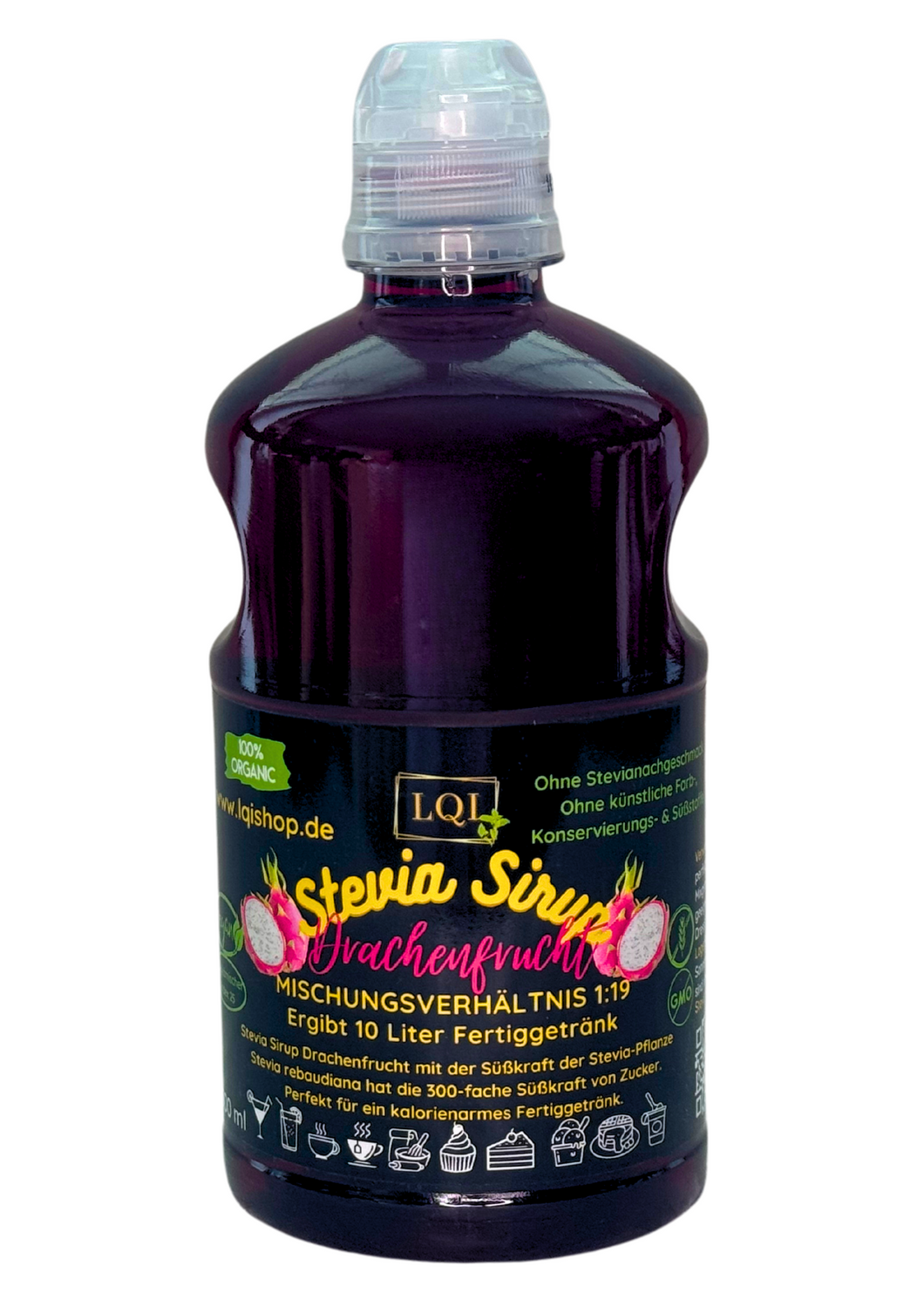 Stevia Sirup Drachenfrucht